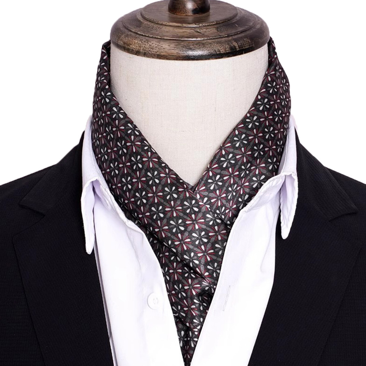 Men'S Accessories Premium - Новый мужской шелковый шарф в полоску,