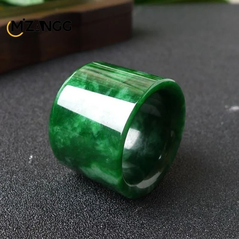 Men Accessories For Wedding - Кольцо из натурального нефрита с китайской