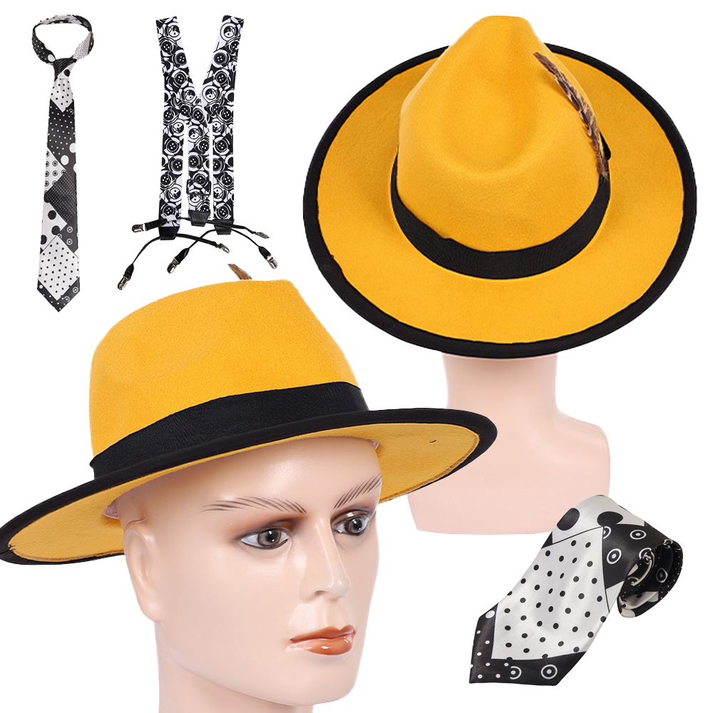Men Accessories Hat - Маска Джима Стэнли из фильма «Фантазия»