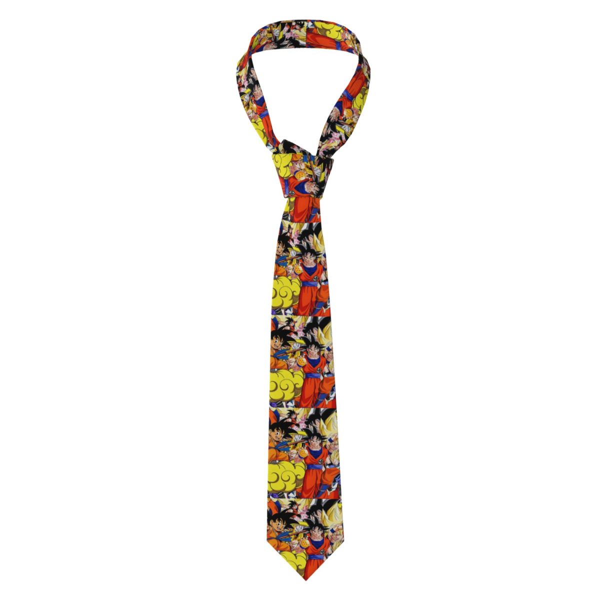 Men Accessories For Wedding - Персонализированный галстук с рисунком Гоку, мужские