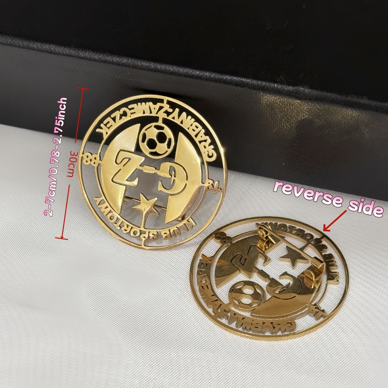 Брошь с индивидуальным логотип – обзор и цена Men Accessories Logo