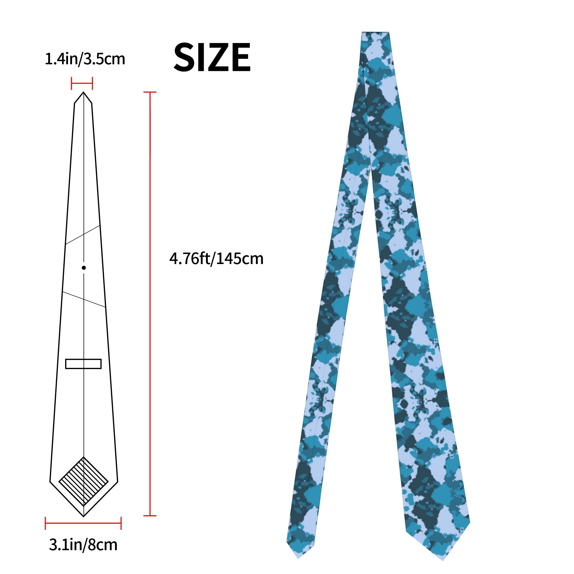 Камуфляжные мужские галстуки,  – обзор и цена Men Accessories For Wedding