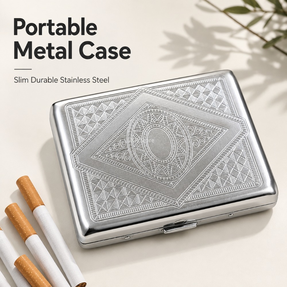Портсигар из нержавеющей стали – обзор и цена Men'S Accessories Case