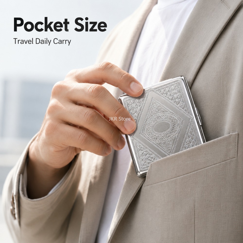 Портсигар из нержавеющей стали – обзор и цена Men'S Accessories Case