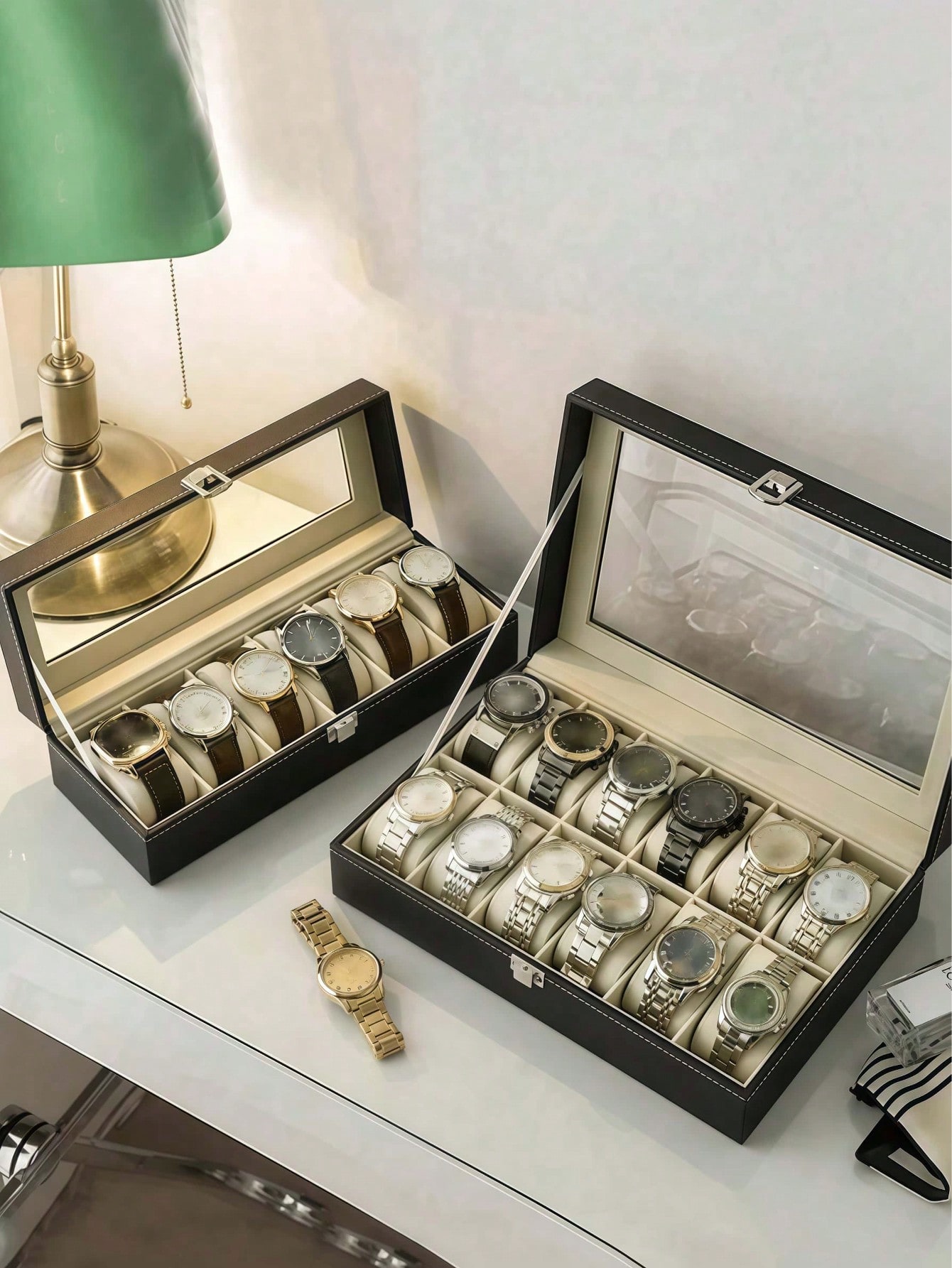 Кожаная шкатулка для часов с з – обзор и цена Men'S Accessories Case
