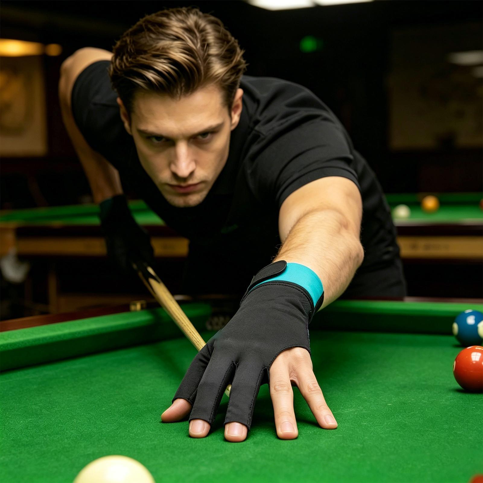 Перчатки для бильярда с 3 паль – обзор и цена Men Accessories Hand