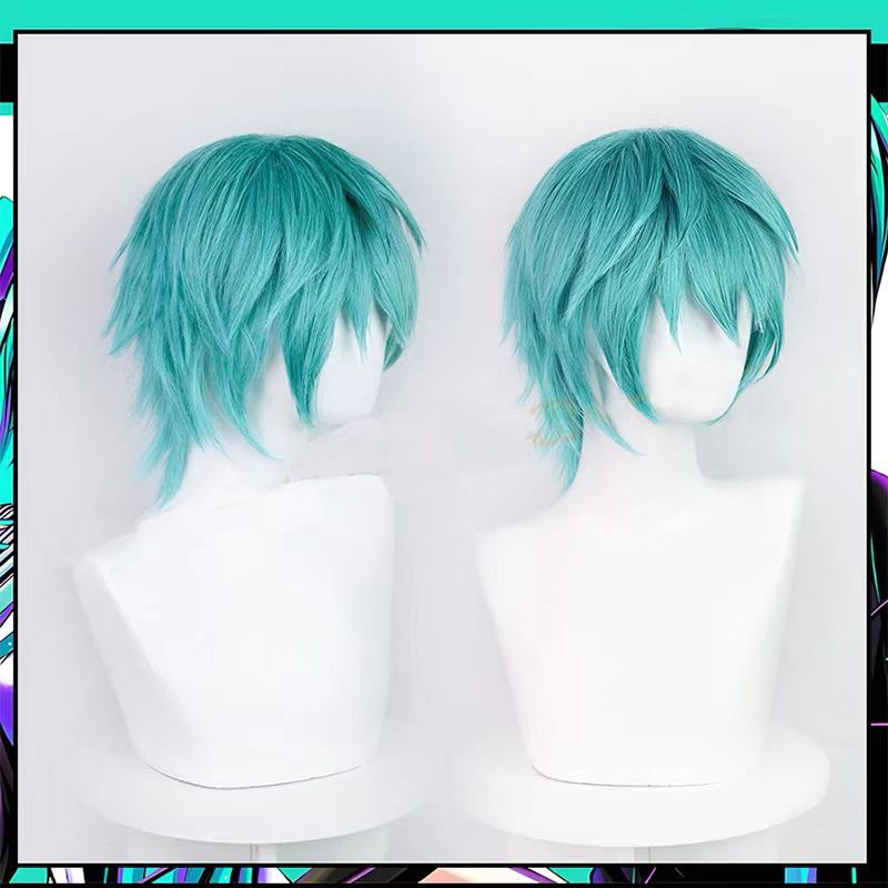 Парик для косплея Mikuo, синий – обзор и цена Men Accessories H&M