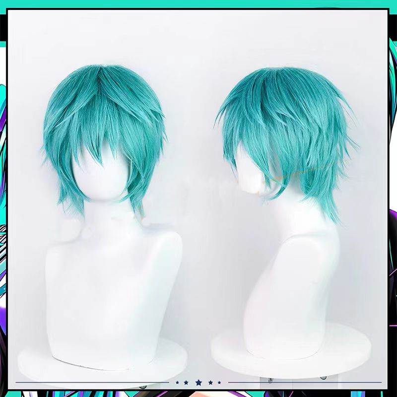 Парик для косплея Mikuo, синий – обзор и цена Men Accessories H&M